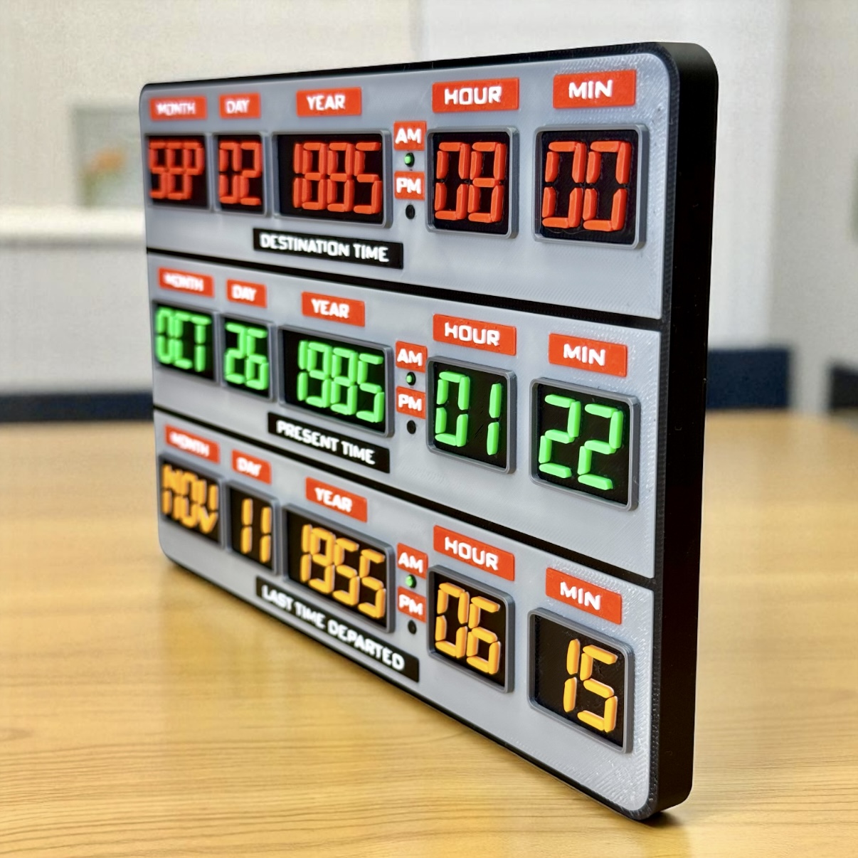 Logo Circuitos de Tiempo (Regreso al Futuro)