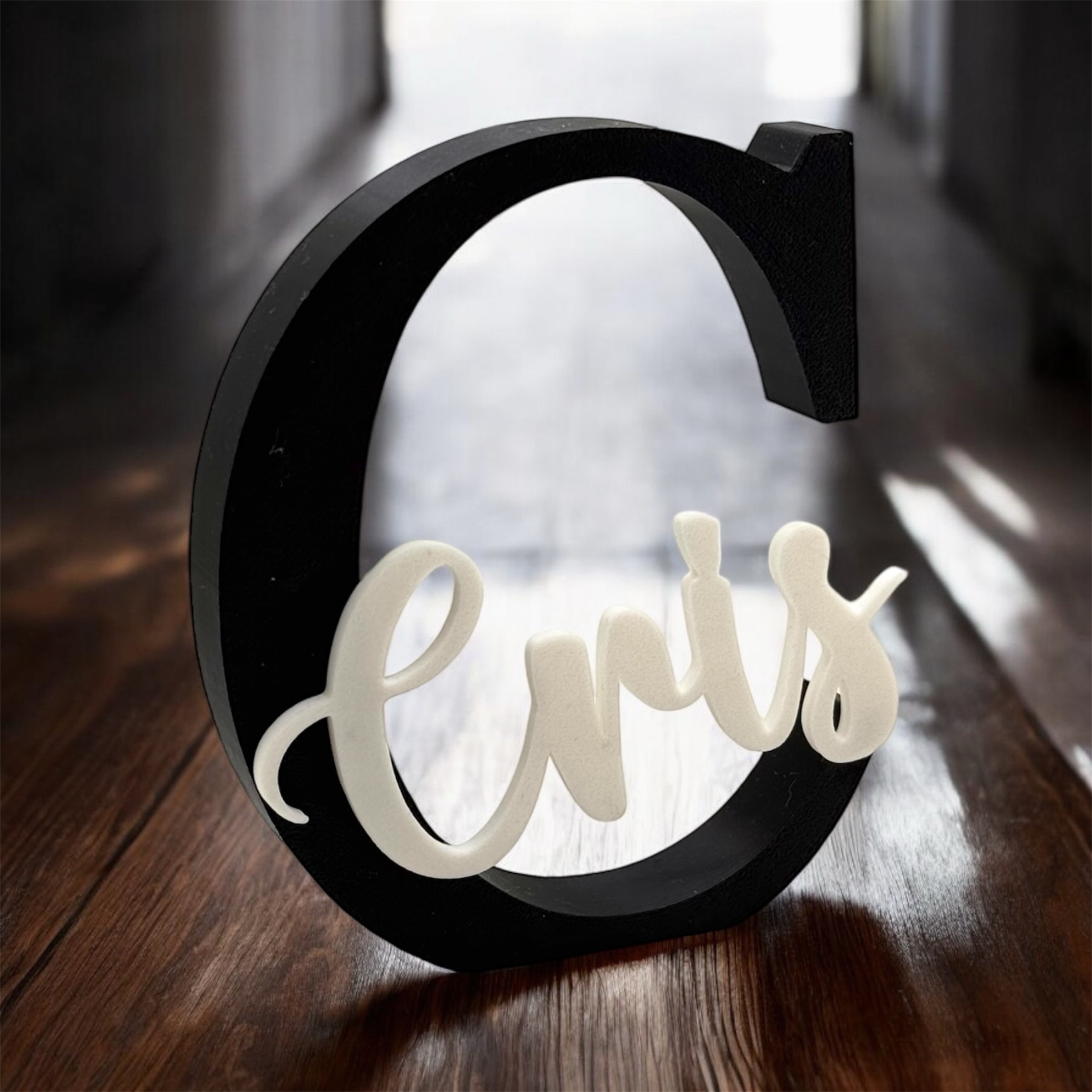 Inicial con Nombre (Cris)