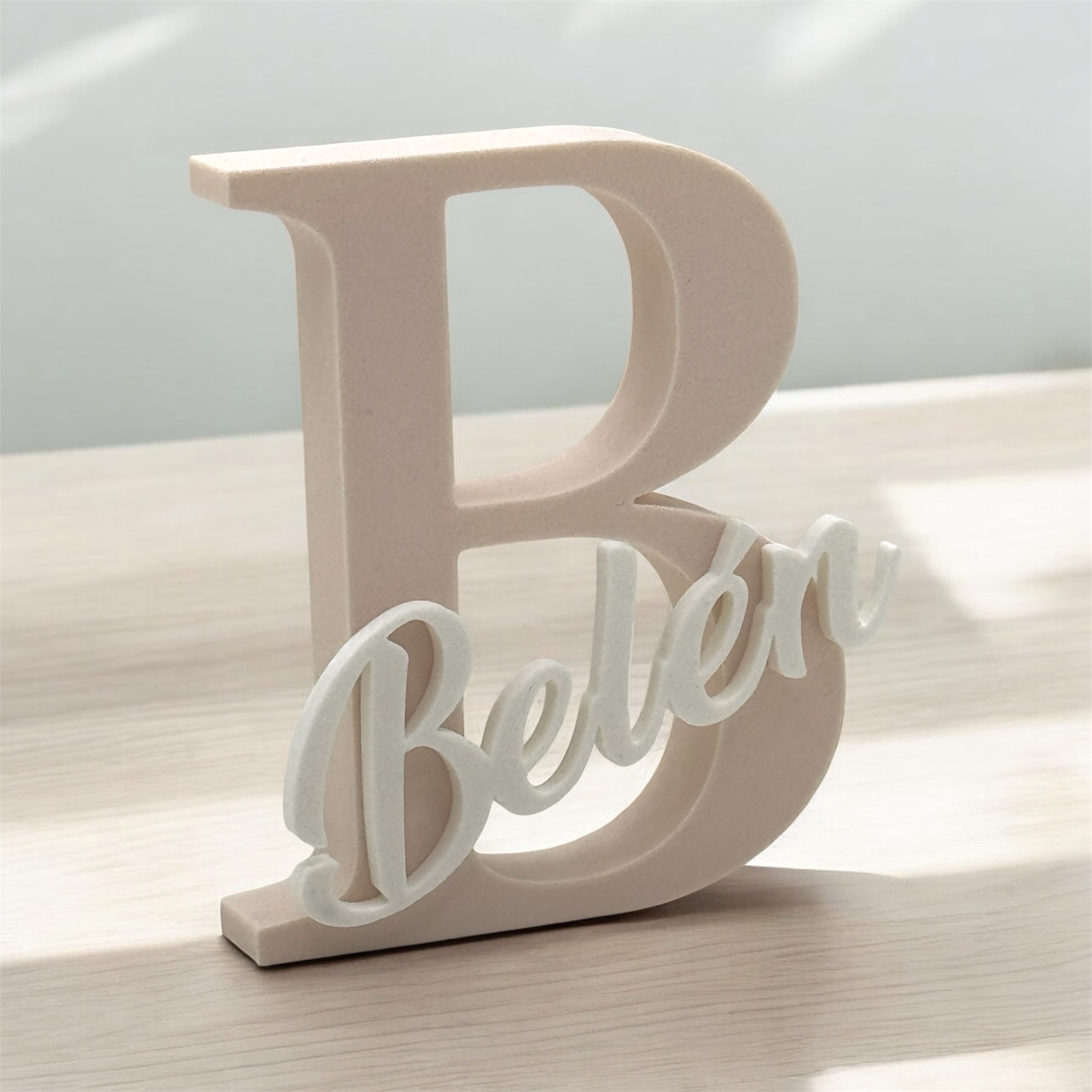 Inicial con Nombre (Belén)