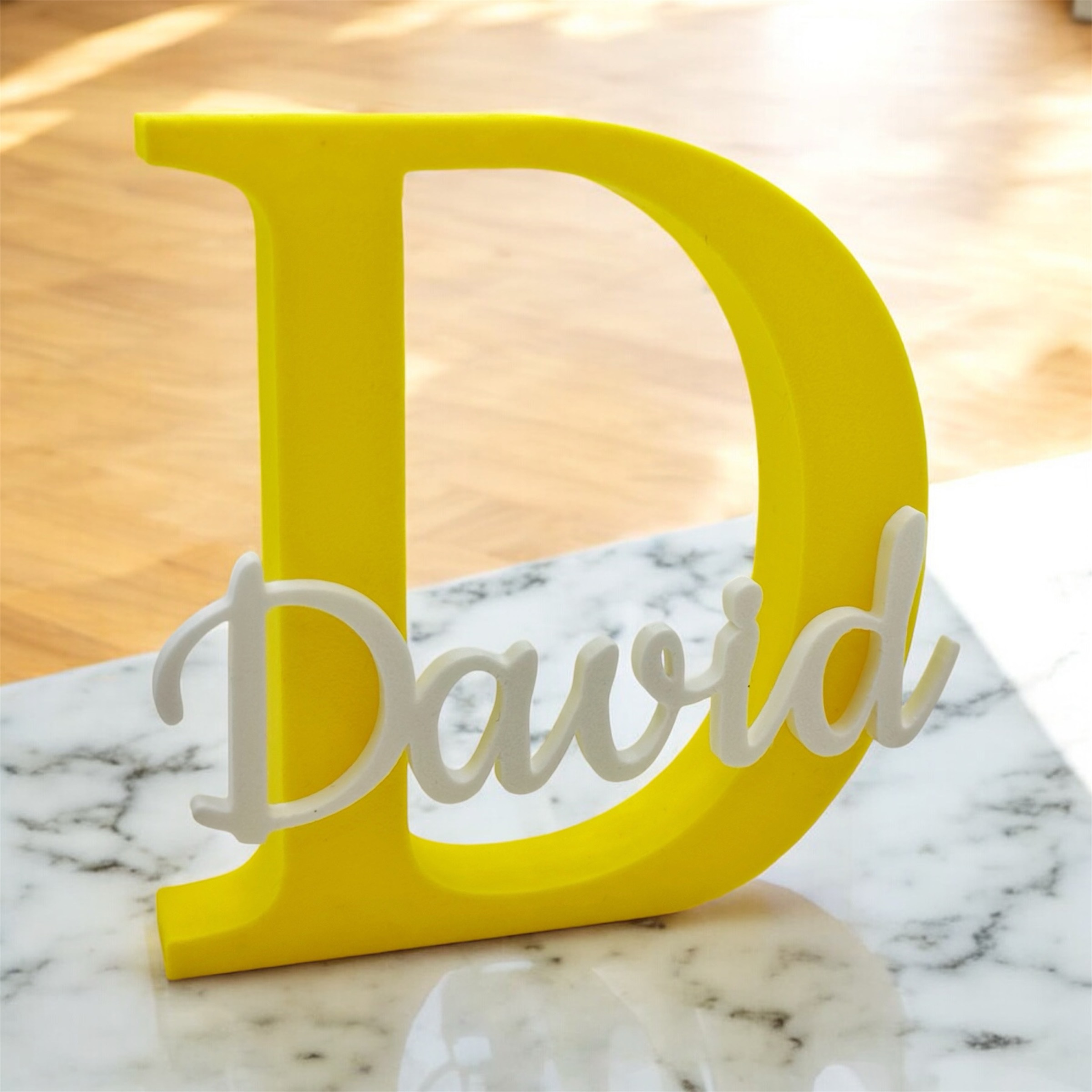 Inicial con Nombre (David)