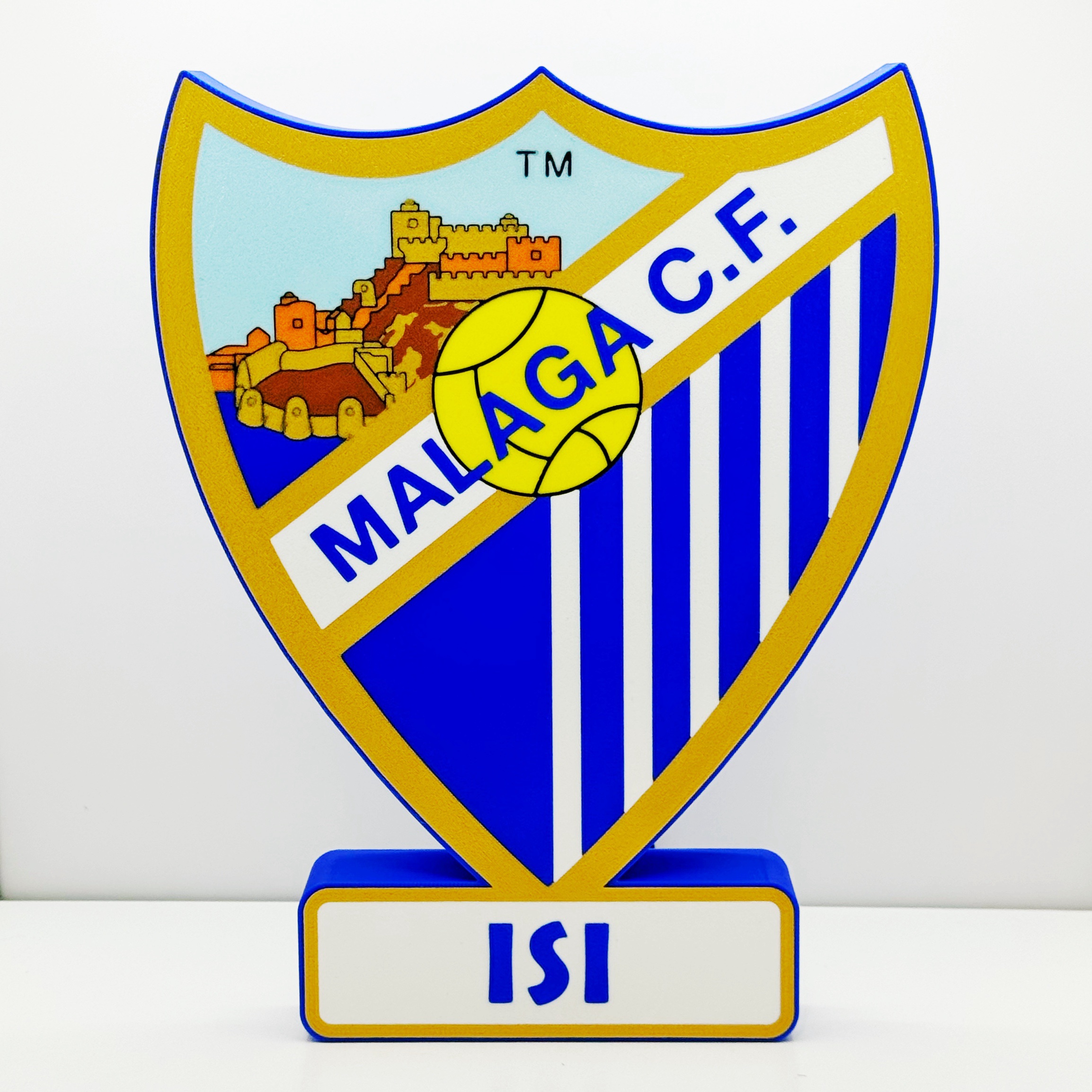 Luminoso Málaga CF con Nombre (ISI)
