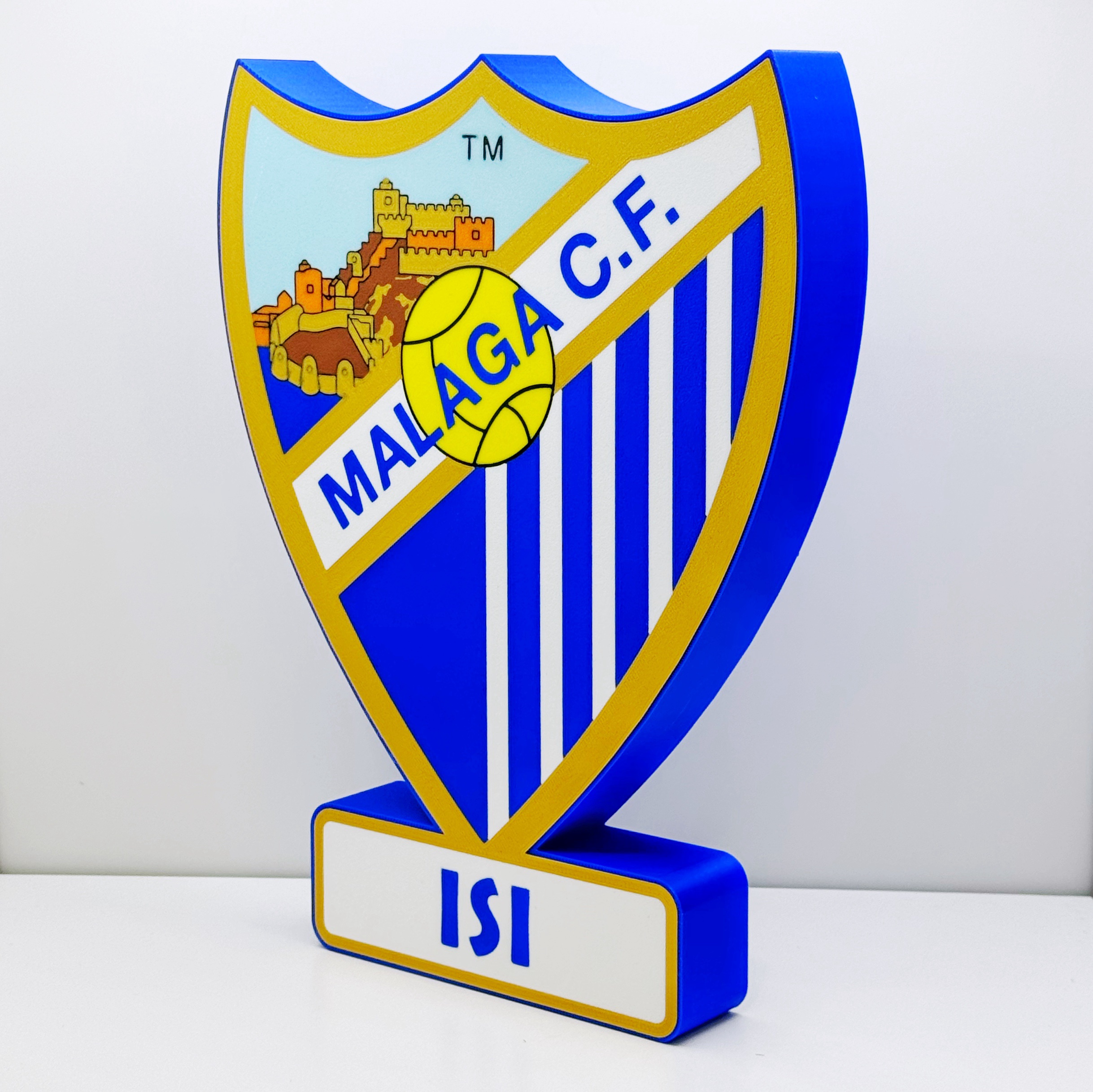Luminoso Málaga CF con Nombre (ISI)