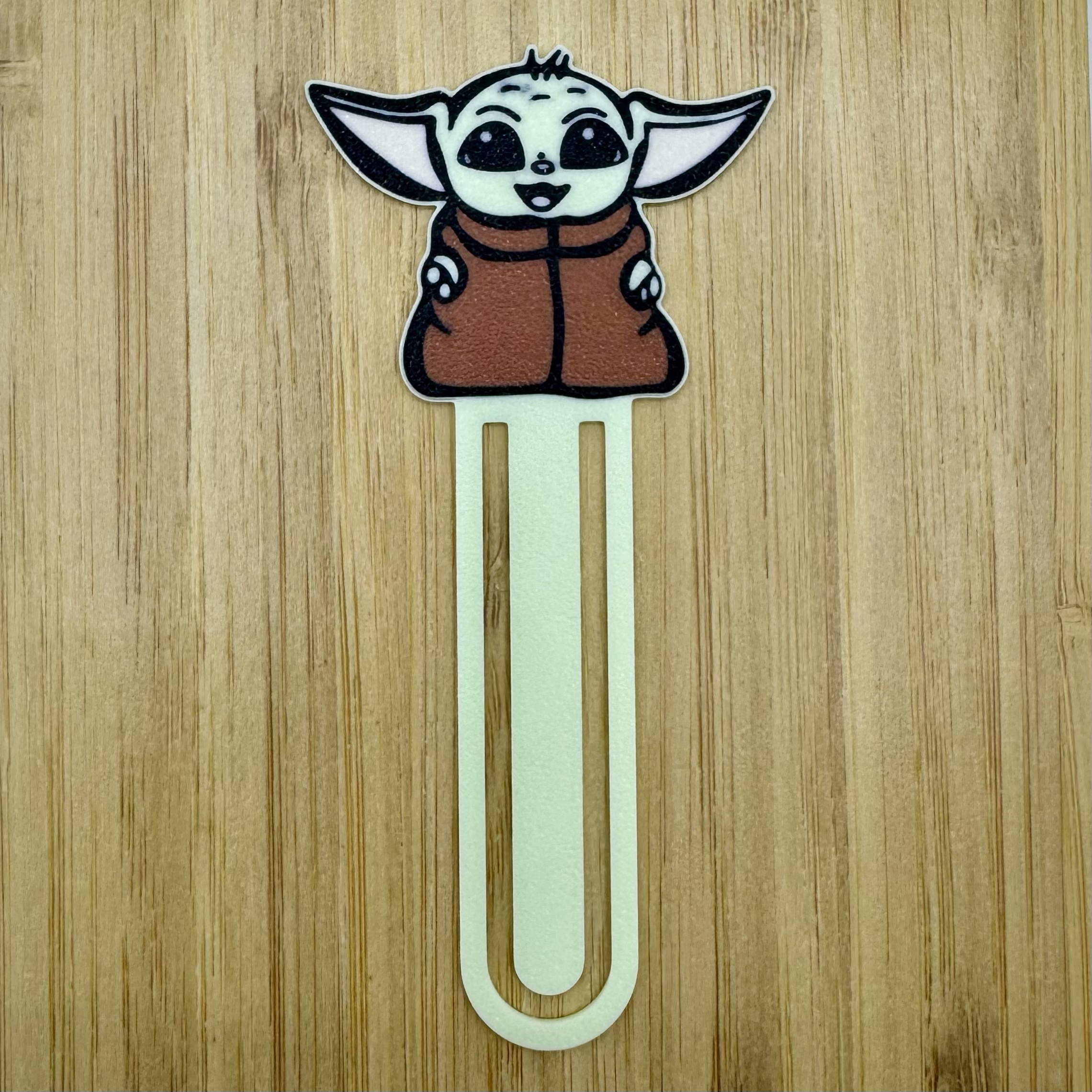 Marcapáginas Baby Yoda