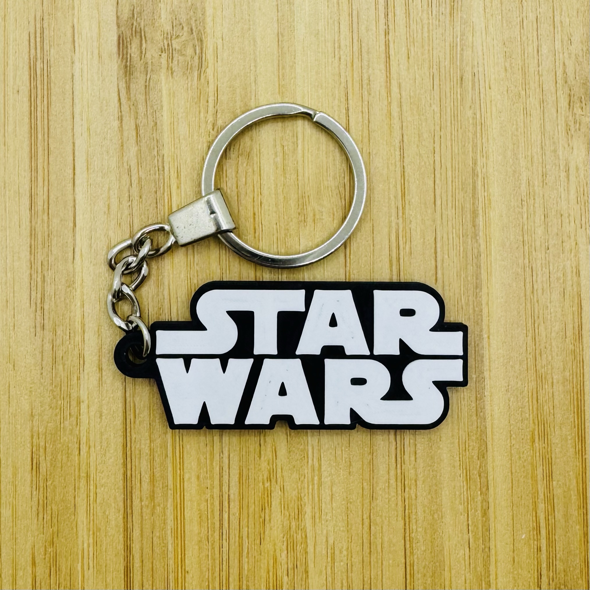 Llavero Star Wars (Blanco/Negro)