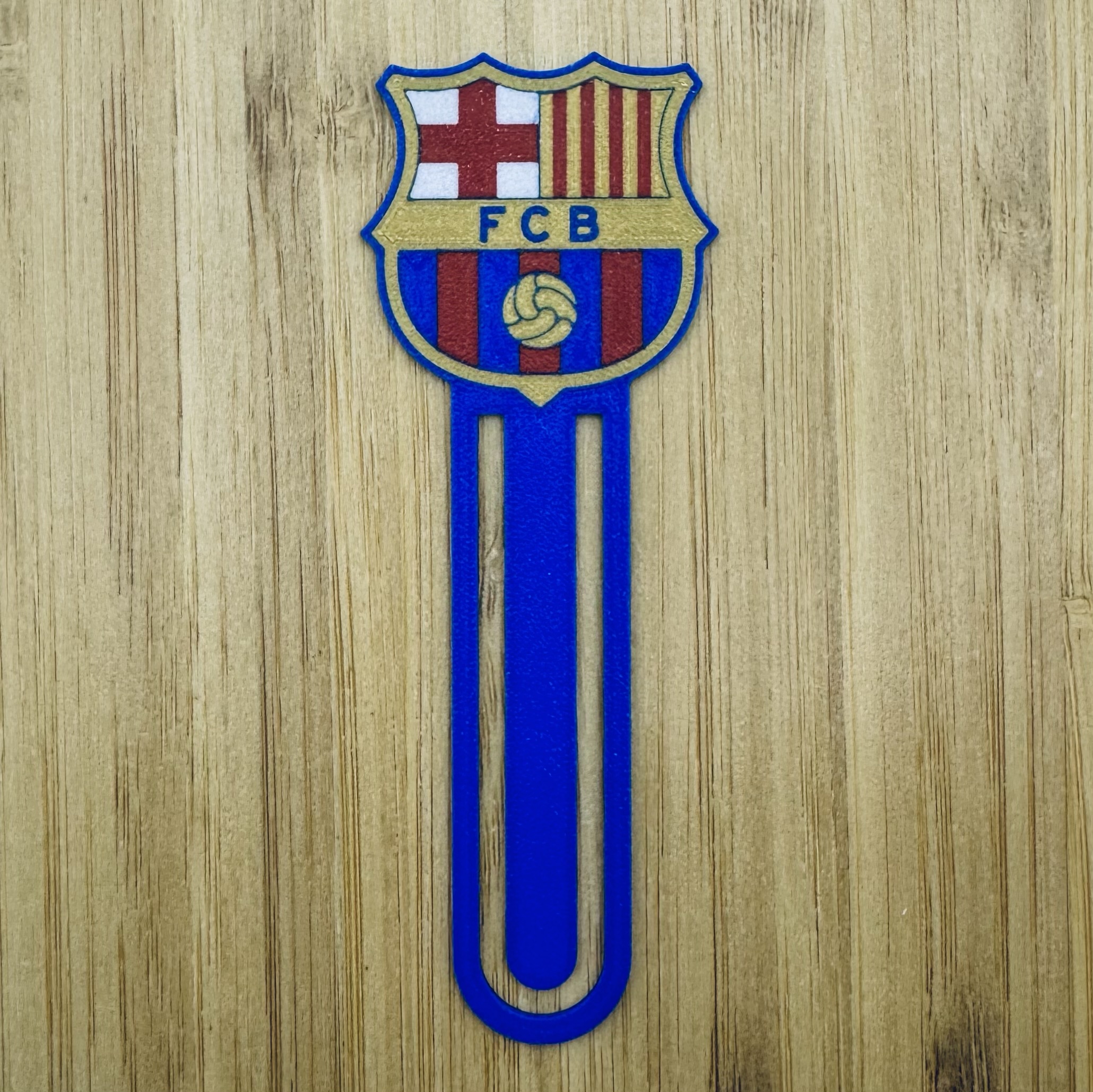 Marcapáginas Escudo FC Barcelona