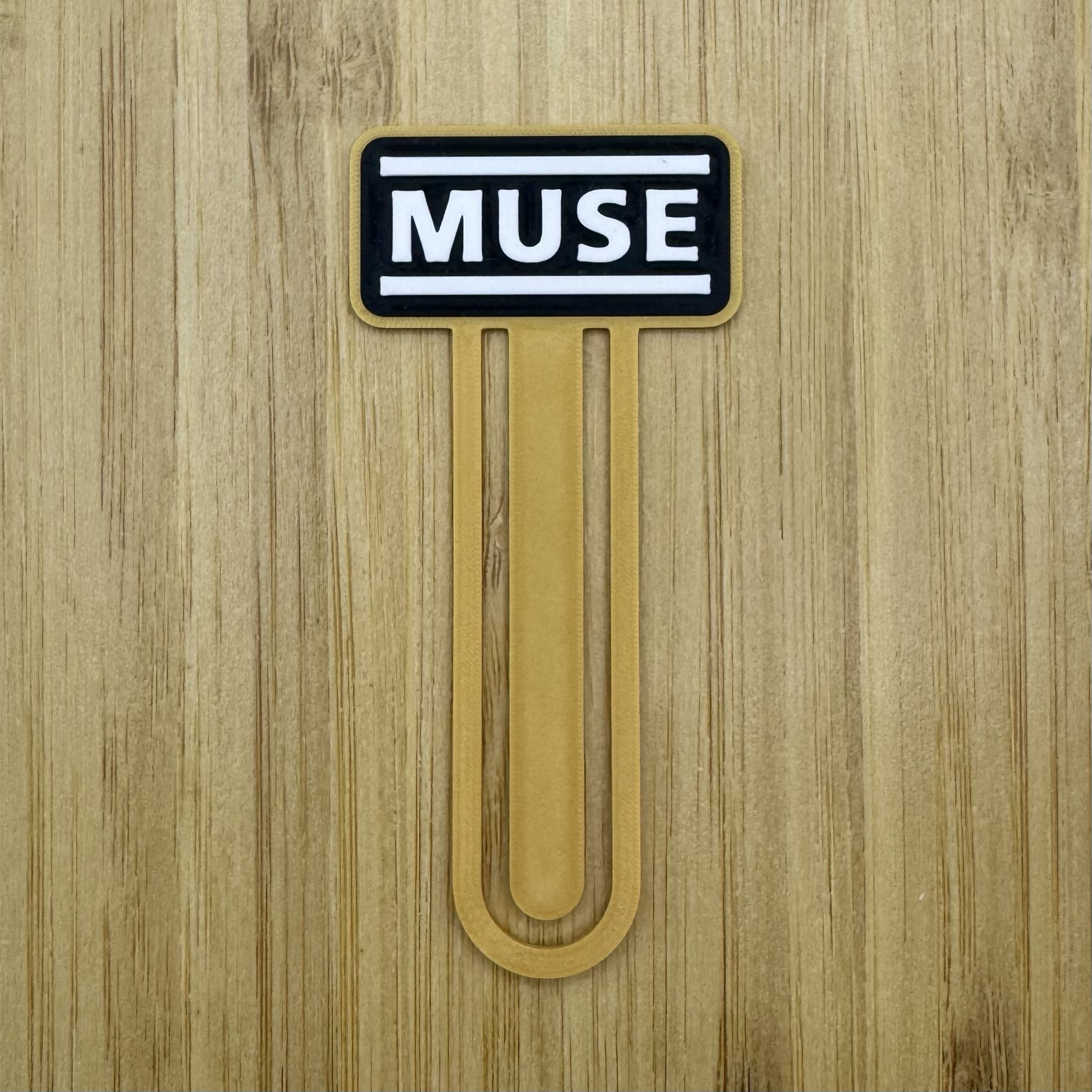 Marcapáginas MUSE - Dorado (Will of the People)