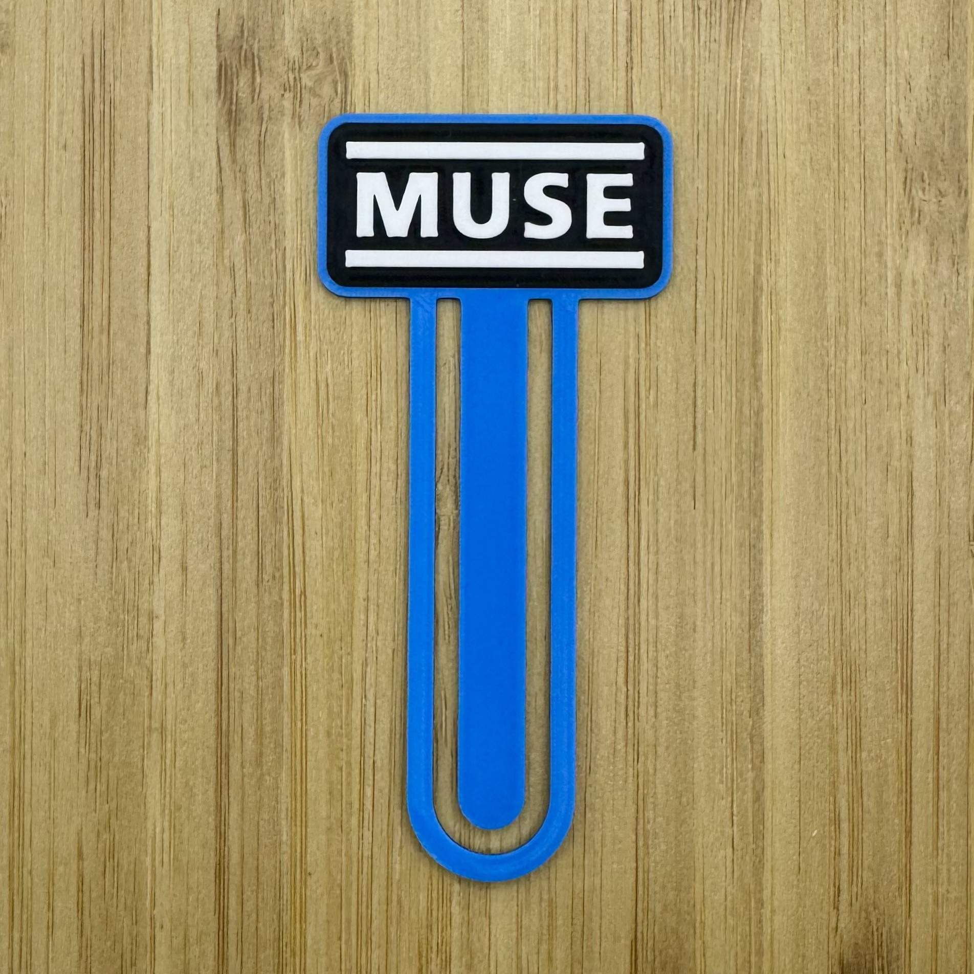 Marcapáginas MUSE - Azul (Showbiz)