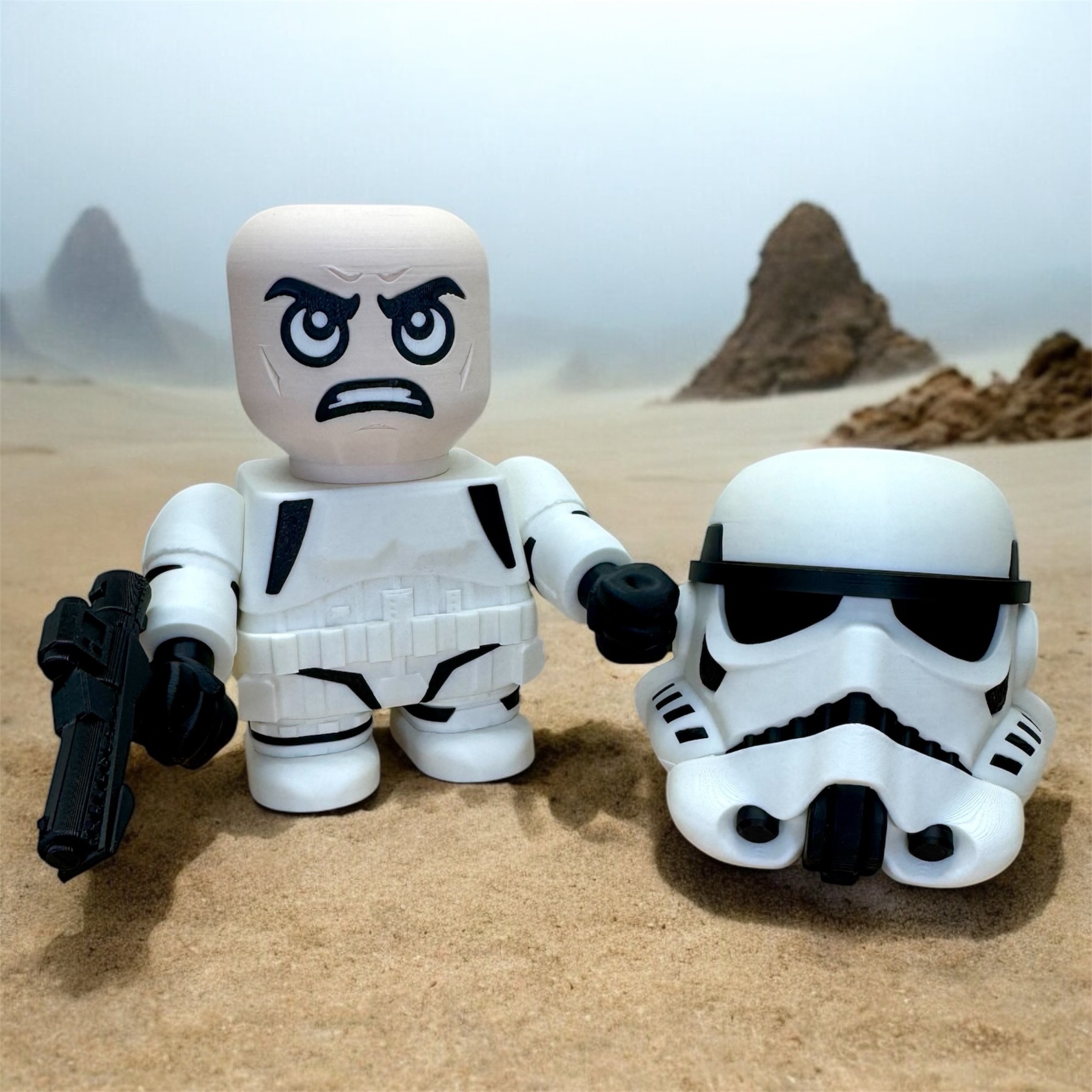Stormtrooper (Soldado de Asalto de Star Wars) - Kit para Ensamblar