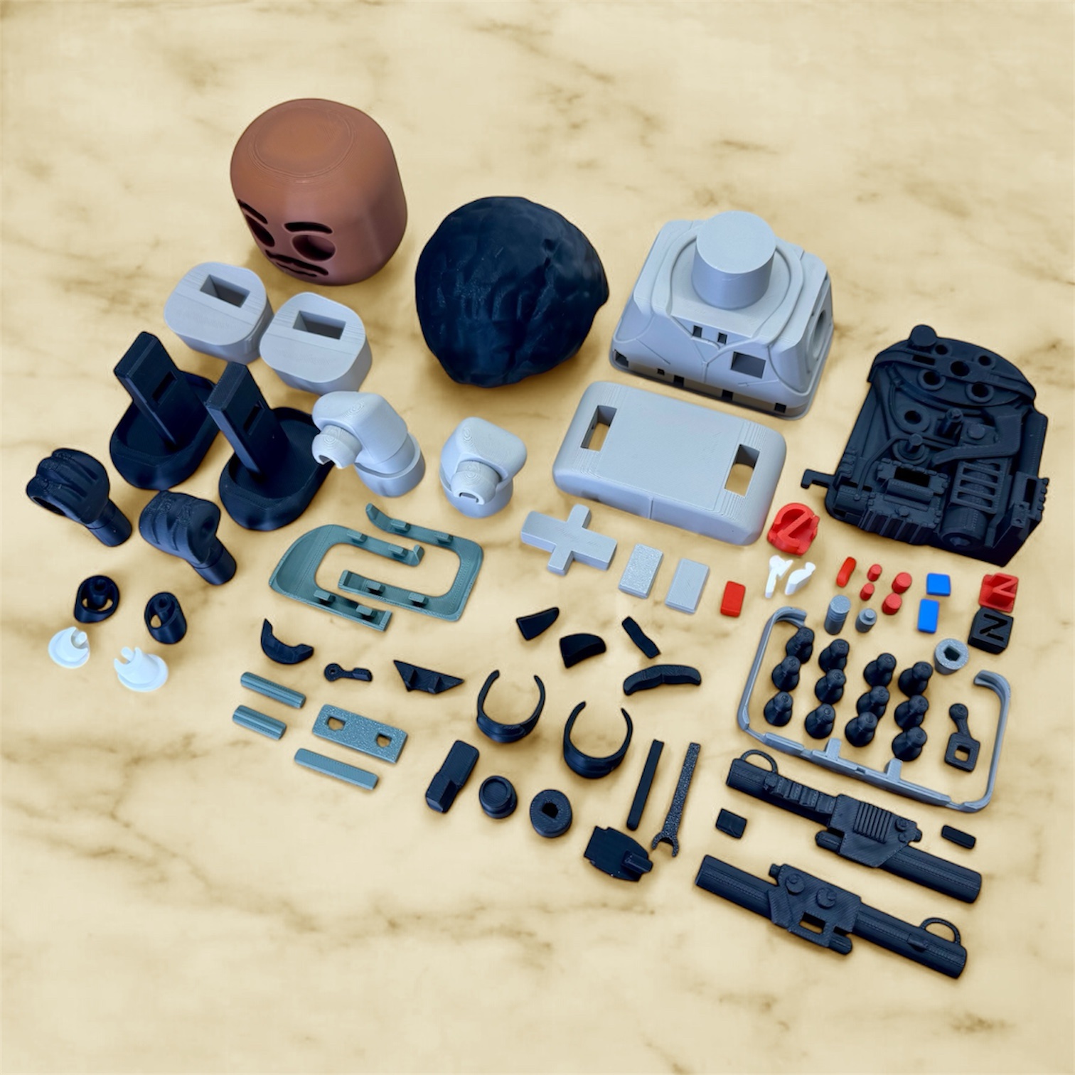 Winston Zeddemore (Cazafantasmas) - Kit para Montar