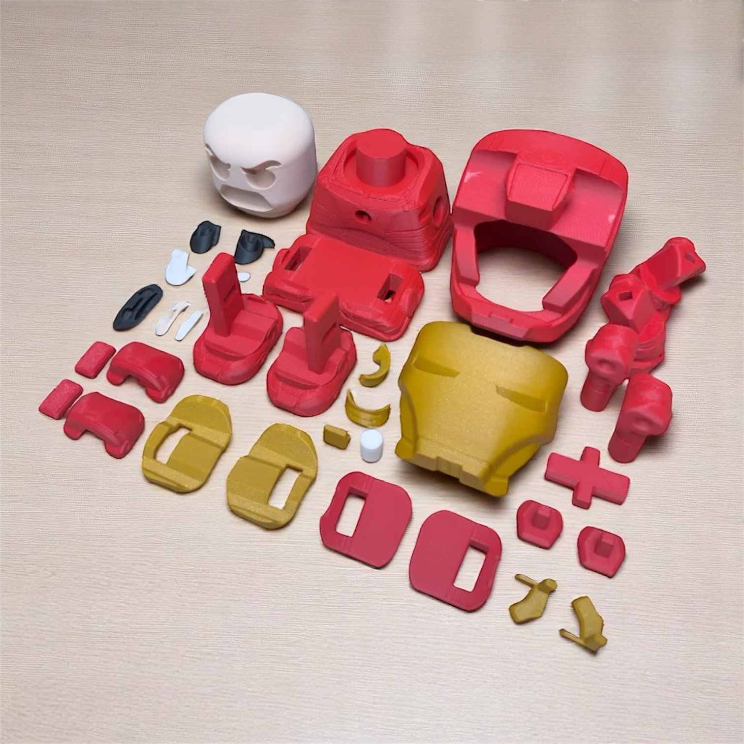 Iron Man (Marvel) - Kit para Montar (Piezas)