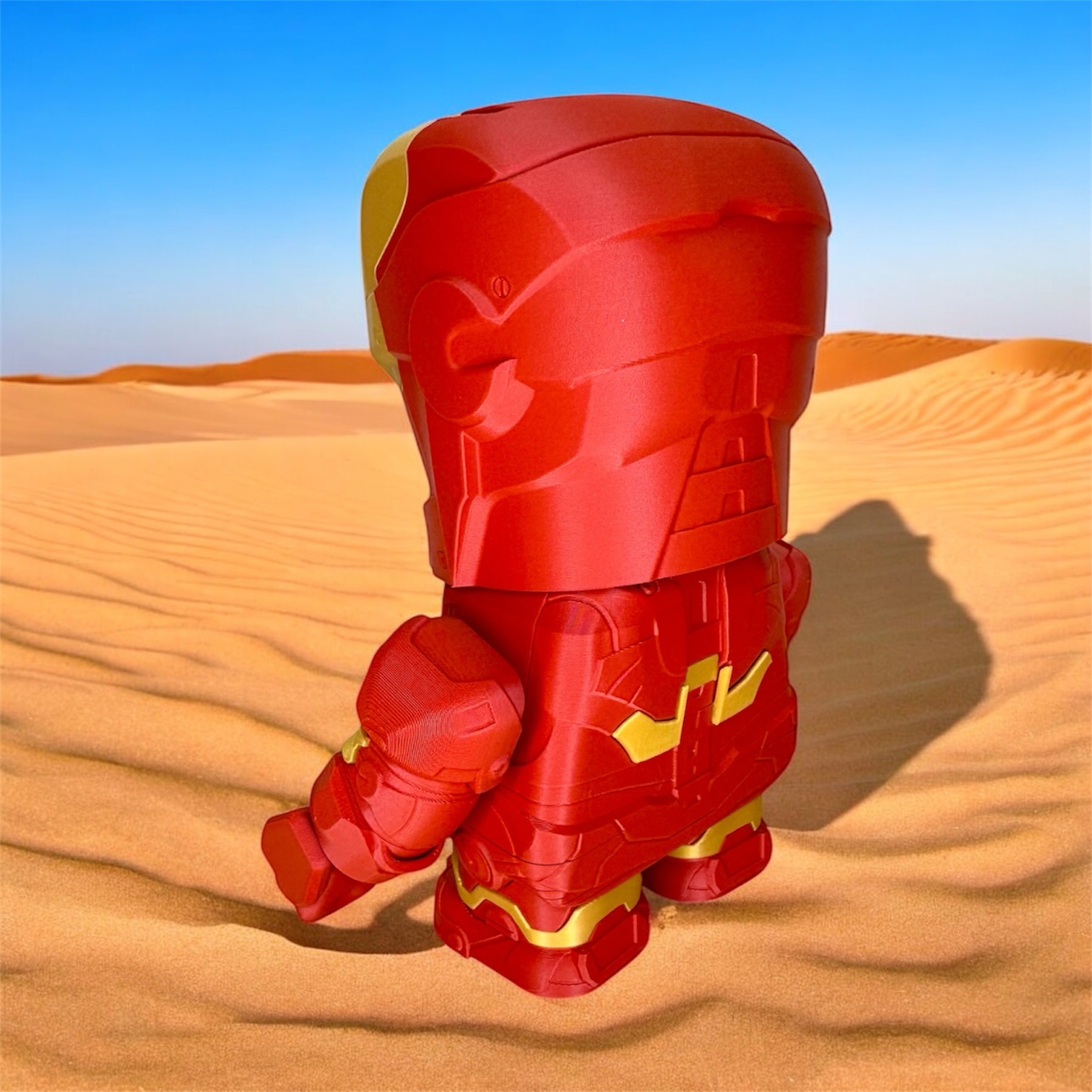 Iron Man (Marvel) - Kit para Montar (Trasera)