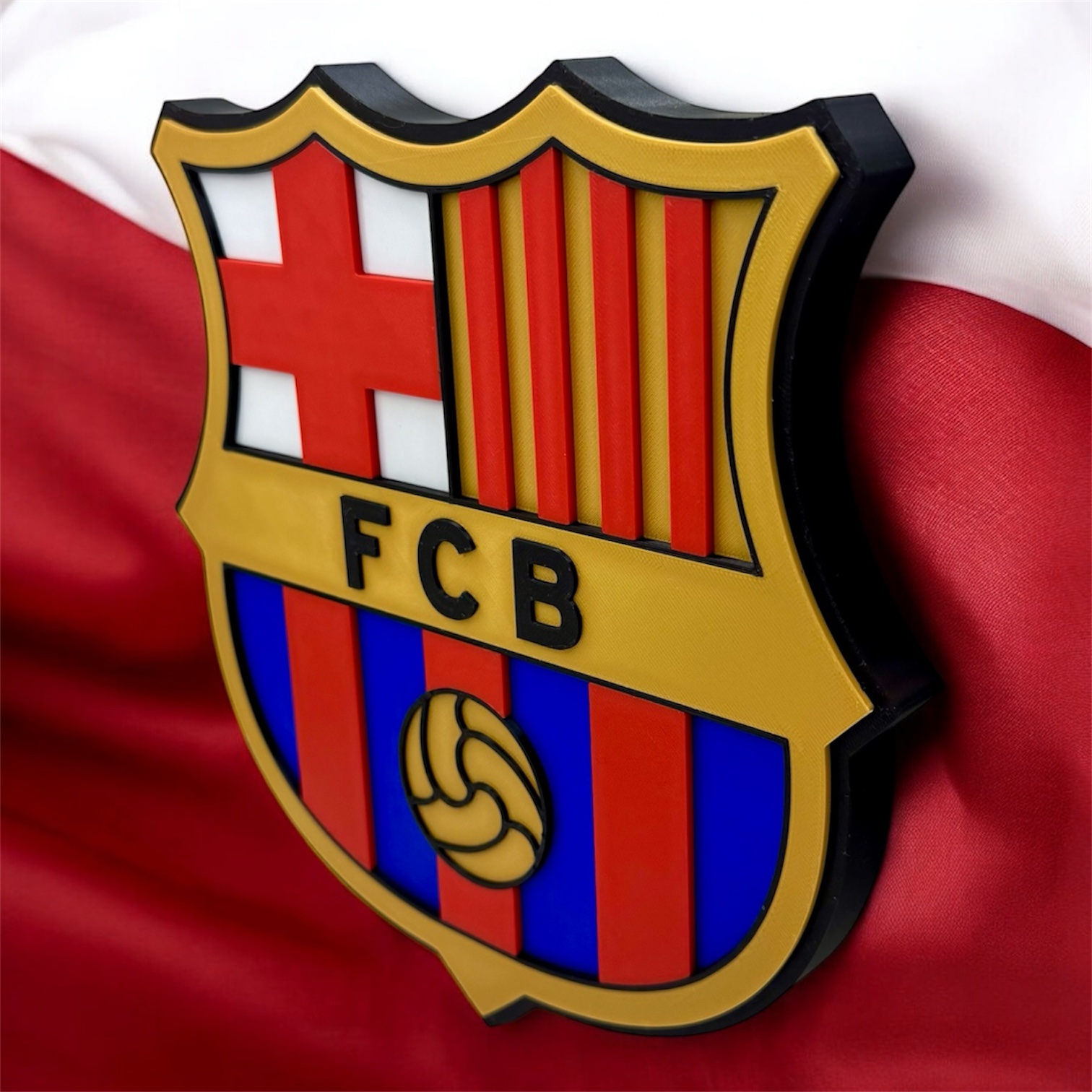 Escudo FC Barcelona 3D - BokeDesign