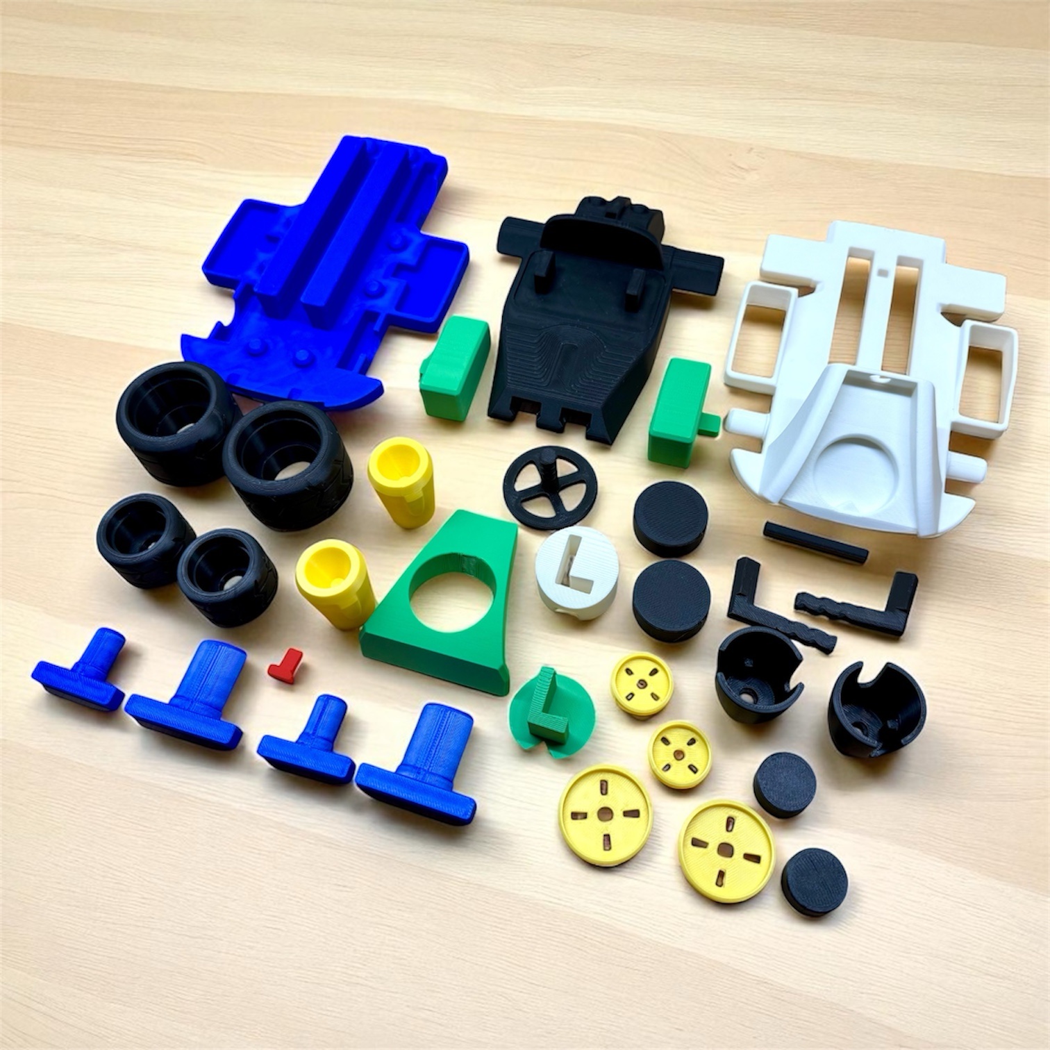 Pack Luigi Kart: Luigi al Volante - Piezas