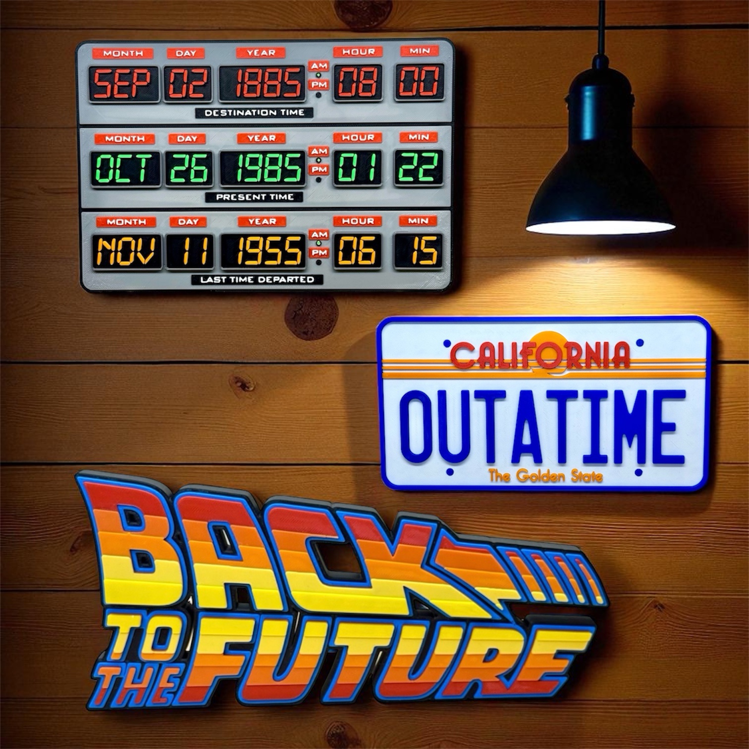 Pack 40 Aniversario: Colección de Logos Regreso al Futuro