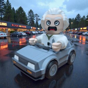 Pack 40 Aniversario: Héroes del Tiempo (Marty, Doc y DeLorean)